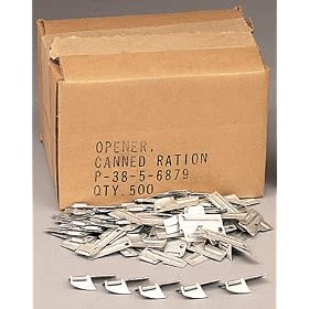GI Type US Military P-38 Can Openers (500 Pieces)