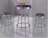 Chrome Plated Bar Table By Acme Furniture