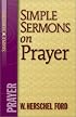 Simple Sermons on Prayer (Simple Sermons)