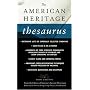 The American Heritage Thesaurus, First Edition