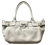 Salvatore Ferragamo White Leather Marianna Bag 21-A050