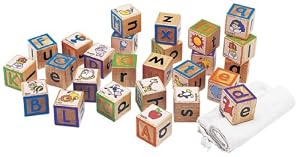 Wonderworld Eco-Friendly ABC Touchy Blocks