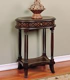 Masterpiece Antique Walnut with Accent Table