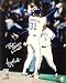 George Brett and Bret Saberhagen Kansas City Royals - World Series Action - Autographed 16x20 Photograph with WS MVP Inscription