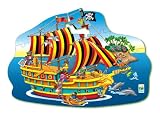 The Learning Journey Puzzle Doubles Giant Pirate Ship Floor Puzzle