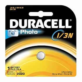 Duracell DL1/3NBPK Photo Batteries, Size 3.0 Volt Lithium