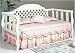 Lattice Style White Wash Finish Wood Daybed w/Link Spring