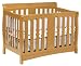 DaVinci Rowan 4-in-1 Convertible Crib with Toddler Rail, Oak