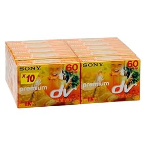 Sony 10 Pack 60 min DVM Premium