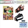 Punchout!! For Nintendo Wii with CTA Black Boxing Gloves for Nintendo Wii + FREE Complimentary Micro Fiber Cleaning Cloth
