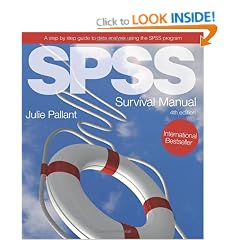 SPSS Survival Manual: A step by step guide to data analysis using SPSS