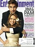 Entertainment Weekly October 2 2009 John Krasinski & Jenna Fisher/The Office Wedding on Cover, Celebrity Deaths, Spike Jonese & Tim Burton & Wes Anderson, Toronto Film Festival, Margaret Atwood