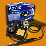 Aoyue 469 Variable Power 60 Watt Soldering Station with Removable Tip Design- ESD Safe