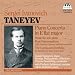 Taneyev - Piano Concerto