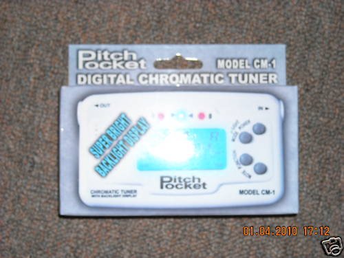 Pitch Pocket Tuners CM-1 Chromatic Tuner