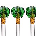 Palm Tree Swizzle Sticks (Set of 6