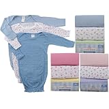 3-Pack Infant Gown