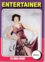 2009 Topps American Heritage Baseball Cards # 90 Clara Bow ( Actress )( Entertainer ) Trading Card in Protective Screw Down Display