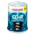 Maxell 648200 700MB/80-Minute 48x CD-R Spindle (100-Count)