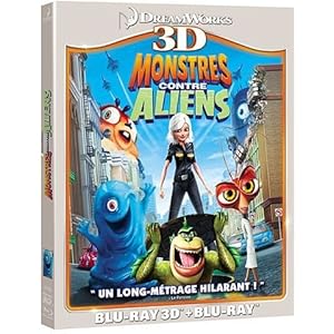 Monstres contre Aliens [Combo Blu-ray 3D + Blu-ray 2D]