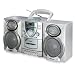 Coby CX-CD400 Mini Hi-Fi System with CD Player, Cassette Deck, and AM/FM Tuner