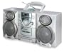 Coby CX-CD400 Mini Hi-Fi System with CD Player, Cassette Deck, and AM/FM Tuner