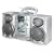 Coby CX-CD400 Mini Hi-Fi System with CD Player, Cassette Deck, and AM/FM Tuner