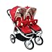 51HNUYAqUvL. SL75  Bumbleride Indie Twin Stroller   Ruby