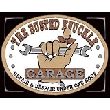 Review Desperate Enterprises  / Desperate Enterprises Busted Knuckle Garage Collectible Metal Sign