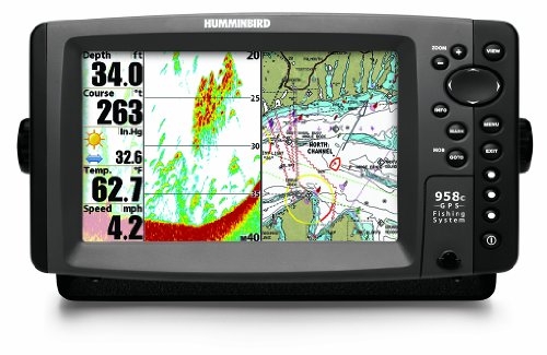 Humminbird 958c Color Fishfinder with Navionics Bundle.