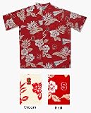 Stanford Cardinal Pareau Print Royal Shirt (3X-Large) From Reyn Spooner
