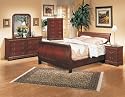 Furniture online: Louis Philippe Style Cherry Finish Night Stand