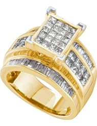 2.70CTW DIAMOND INVISIBLE RING