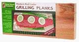 Real Wood Prod. 6 4 Pack-6 Cedar Grilling Plank