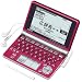 CASIO Ex-word 電子辞書 XD-SP6600RD 100コンテンツ多辞書 ネイティブ+7ヶ国TTS音声対応 メインパネル+手書きパネル搭載 モデル