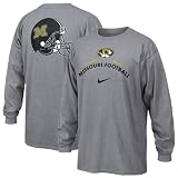 Nike Missouri Tigers Ash 2008 Practice Long Sleeve T-shirt