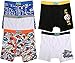 Dimore® Boys Underwear Brief 5 Pack Boxer Brief Stretch Car/Football Print Underwear