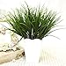 SSWQ Hot Selling 5 Forks Plastic Silk Flower Home Decor Grass Seedling Plants Artificial Plants Simulation Plant Chlorophytum Leaves