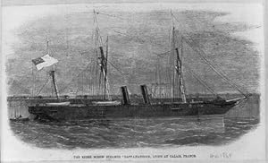 Rebel Screw Steamer,RAPPAHANNOCK,lying at Calais,France