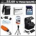 32GB Accessory Kit For Pentax Optio WG-1, WG-2, WG-3, WG-3 GPS Waterproof Digital Camera Includes 32GB High Speed SD Memory Card + Extended (1000Mah) Replacement D-LI92 Battery + Ac/Dc Travel Charger + Case + STRAP FLOAT + USB 2.0 SD Card Reader + More