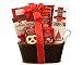 Wine Country Gift Baskets Holiday Cocoa and Sweets Gift Box, 3-Pound