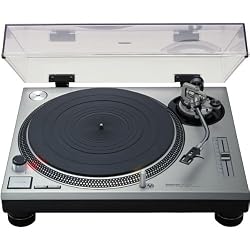 Quartz Synthesizer Direct-Drive Turntable - Silver