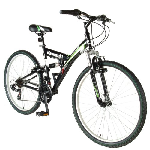 Kawasaki KDX1 26-Inch Dual Suspension Mountain Bike