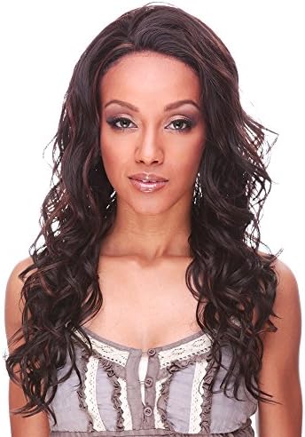 Vogue Front Lace Synthetic Wigs by Sepia (#1B Off Black)