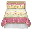 Happy Flower Twin Quilt