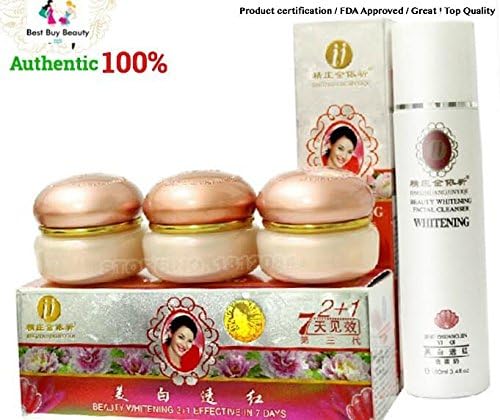 YIQI BEAUTY WHITEINING 2+1 EFFECTIVE IN 7 DAYS (set / Exp.2019)+ FDA Approved+ High Qjuality+Free! small Sample