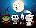 Terror Costumes Halloween Vector - 24W x 19H - Peel and Stick Wall Decal by Wallmonkeys