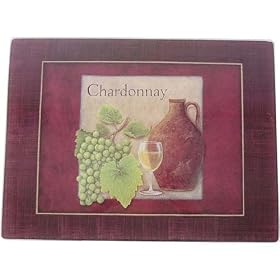 Chardonnay Heavy thick glass tempered large cutting board, European design by Jason