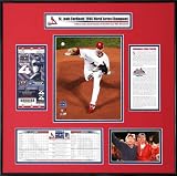 St. Louis Cardinals - 2006 World Series Ticket Frame - Chris Carpenter