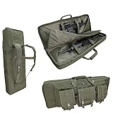 36 Inch Double Rifle Shooting Gun Case--OD Green